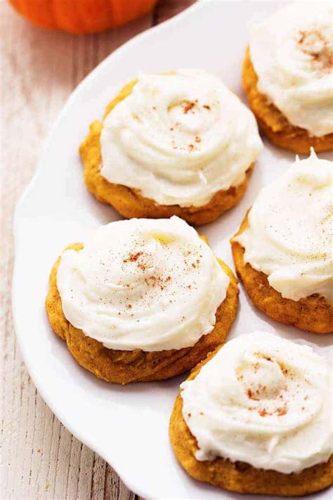 melt-in-your-mouth-pumpkin-cookies-with-cream image