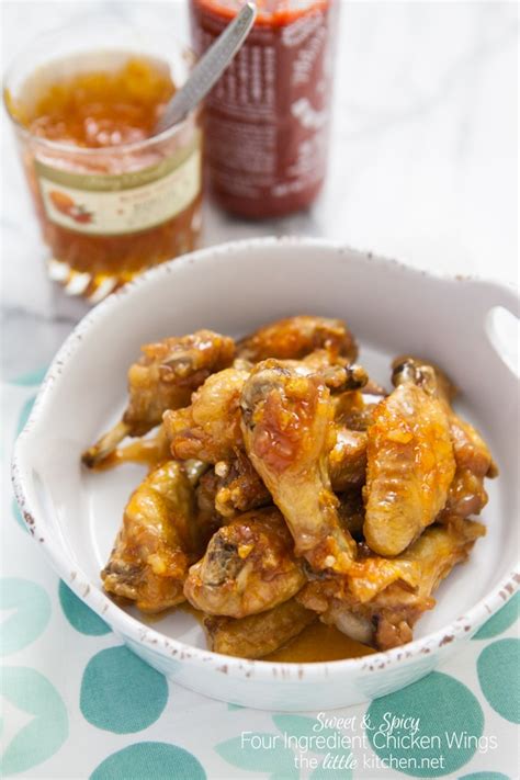 sweet-spicy-four-ingredient-chicken-wings-the image