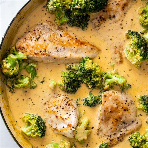 easy-broccoli-cheddar-chicken-simply-delicious image