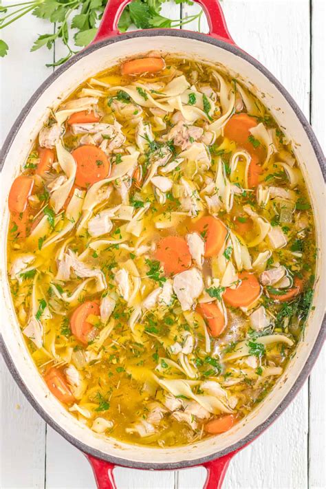 ultimate-chicken-noodle-soup-the-daring-gourmet image
