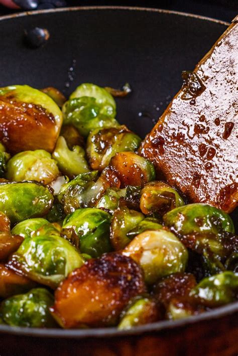 pan-fried-brussels-sprouts-with-balsamic-glaze image