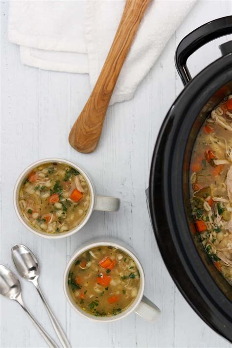 cozy-slow-cooker-chicken-and-barley-soup-true-north image