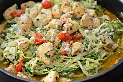 lemon-garlic-chicken-zoodles-the-cookin-chicks image
