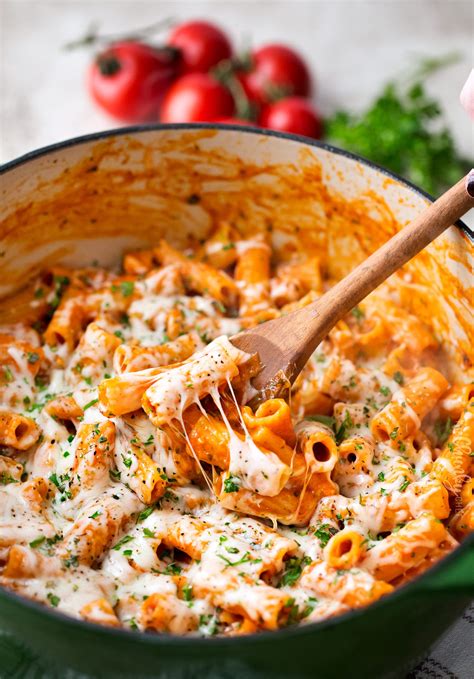 one-pot-chicken-parmesan-pasta-the-chunky-chef image