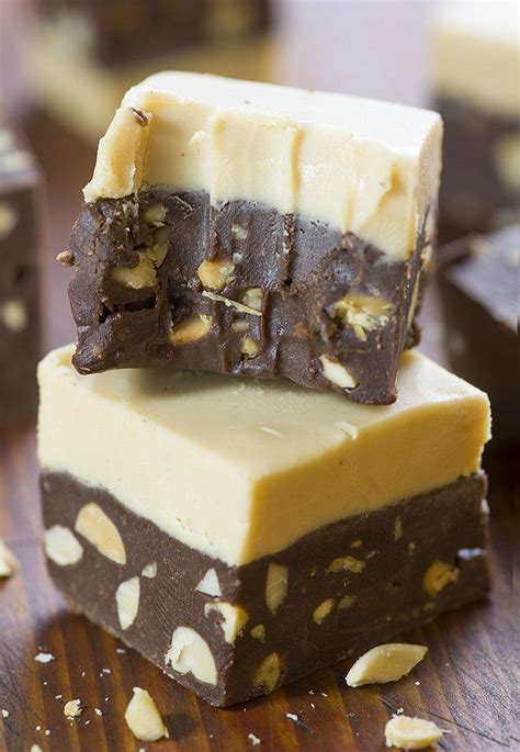 chocolate-peanut-butter-fudge-simplest-layered-fudge image