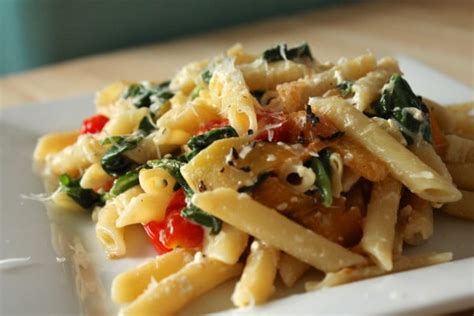 tomato-pepper-and-artichoke-pasta-stephie-cooks image
