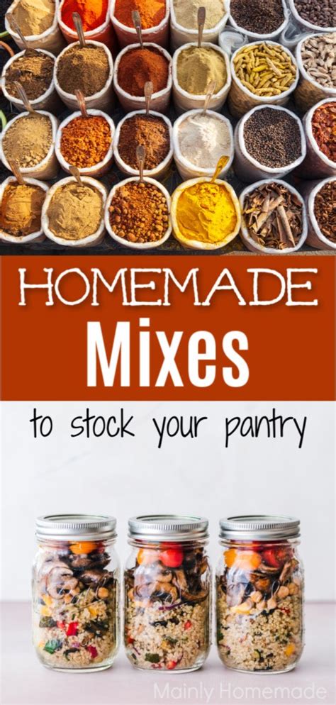 homemade-dry-mix-recipes-for-your-pantry image