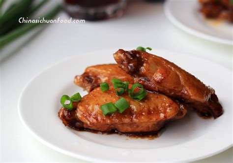 braised-chicken-wings-recipe-china-sichuan-food image