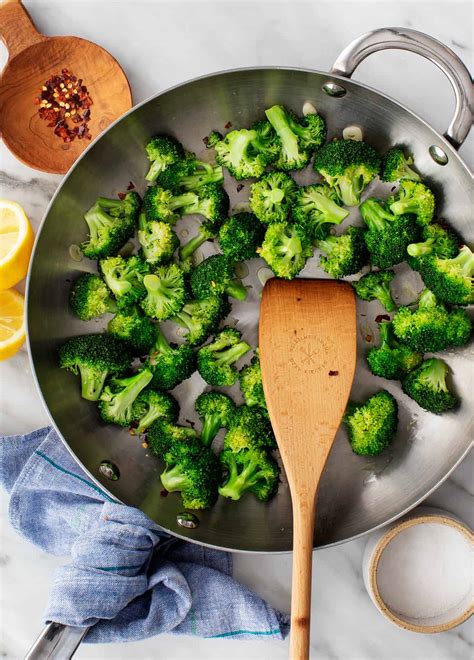 sauted-broccoli-recipe-love-and-lemons image