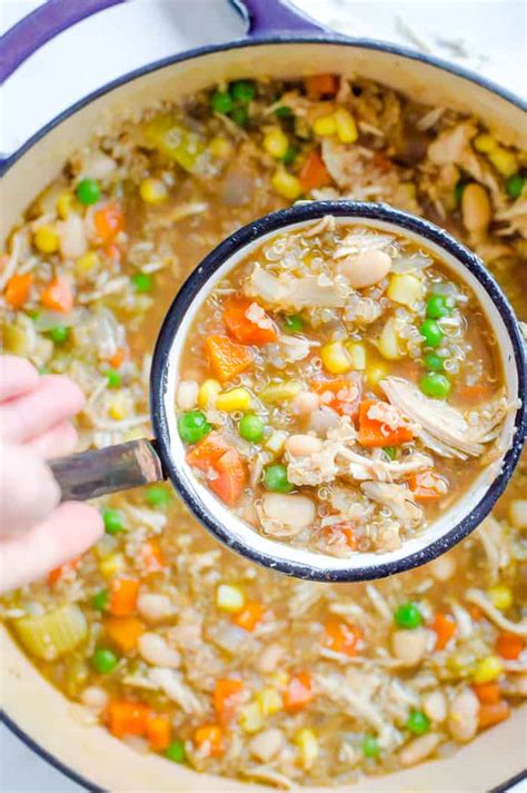 hearty-chicken-vegetable-quinoa-soup-the-natural image