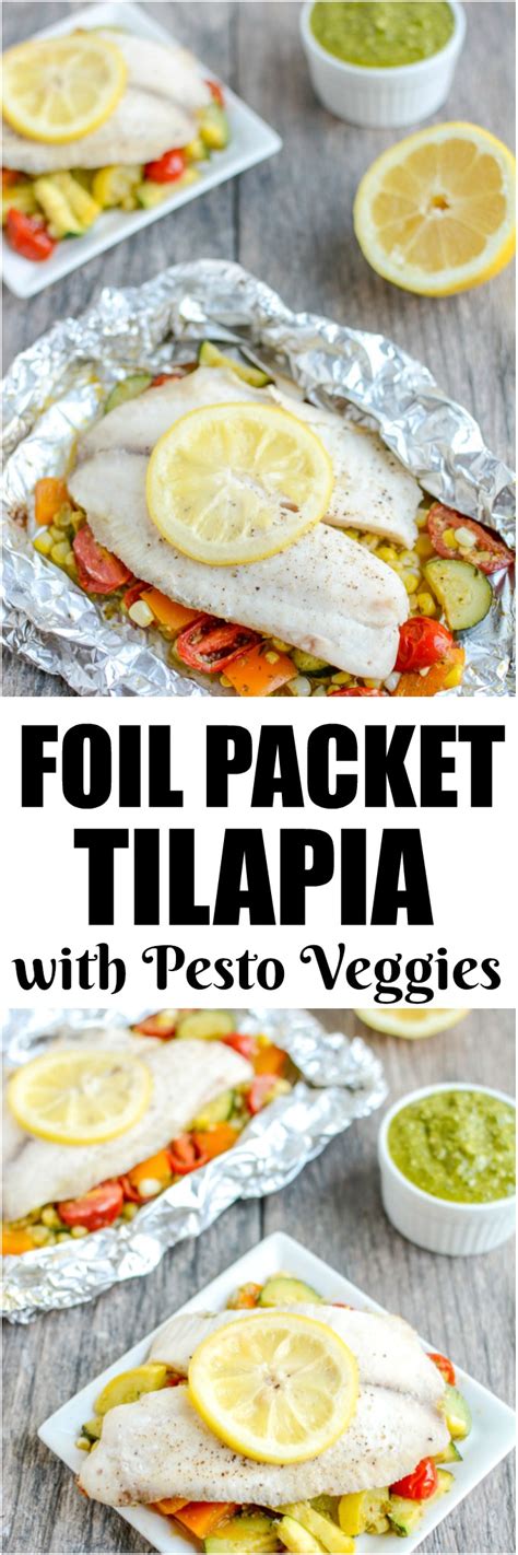 grilled-foil-packet-tilapia-with-pesto-veggies-the image