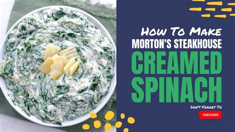 mortons-steakhouse-creamed-spinach-youtube image