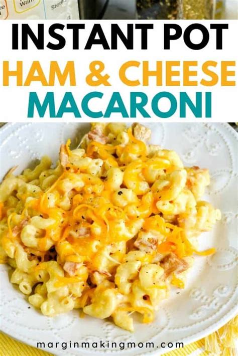 easy-instant-pot-macaroni-and-cheese-with-ham image