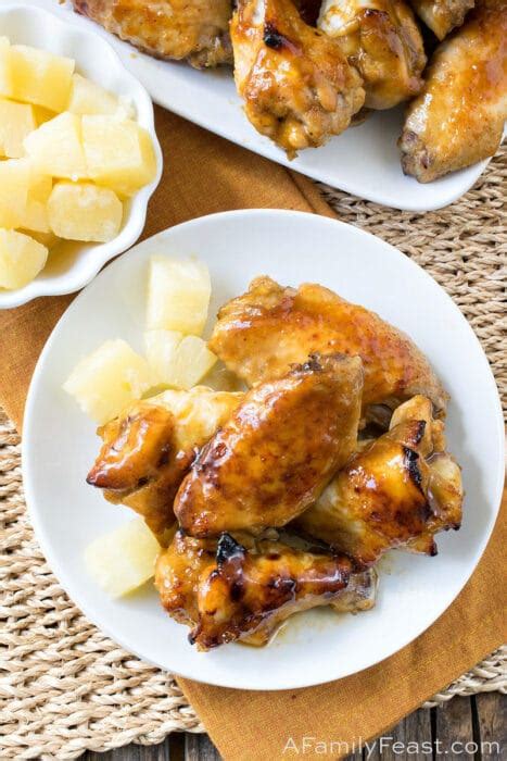 pineapple-glazed-chicken-wings-a-family-feast image