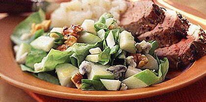 classic-apple-and-blue-cheese-salad-recipe-myrecipes image