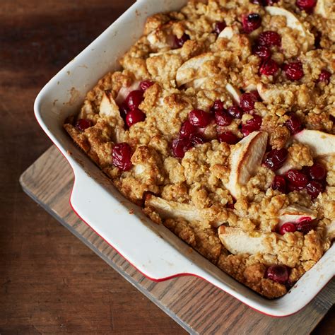 apple-cranberry-crisp-with-oatmeal-topping-recipe-sur image