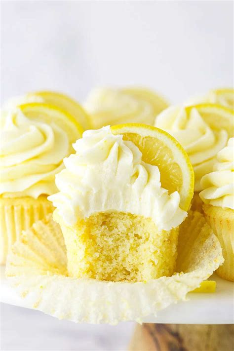 easy-lemon-cupcakes-with-lemon-buttercream-life image