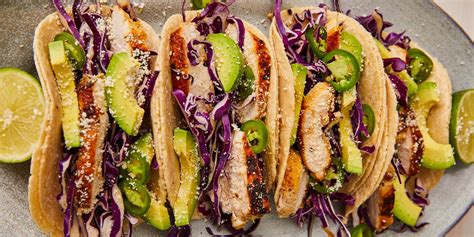best-tequila-lime-chicken-tacos-recipe-delish image