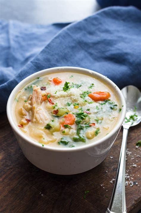 turkey-white-bean-soup-with-kale-garlic-zest image
