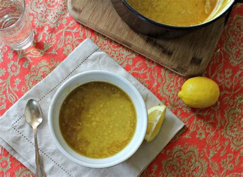 lebanese-lentil-soup-shorbat-adas-recipe-marocmama image