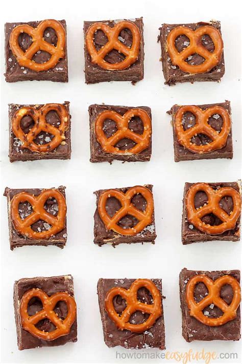 chocolate-pretzel-fudge-easy-4-ingredient image