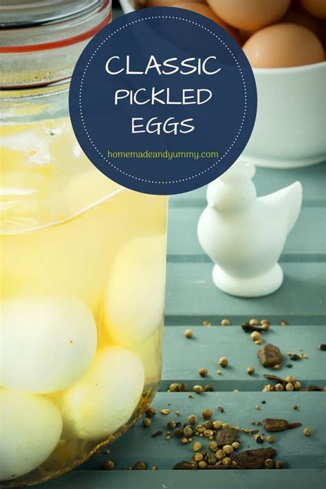 easy-classic-pickled-eggs-recipe-homemade-yummy image