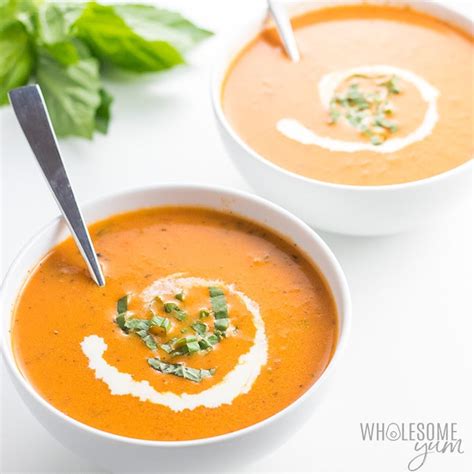 keto-low-carb-roasted-tomato-soup image
