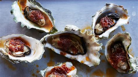 oysters-with-brown-sugarchipotle-butter-recipe-bon image