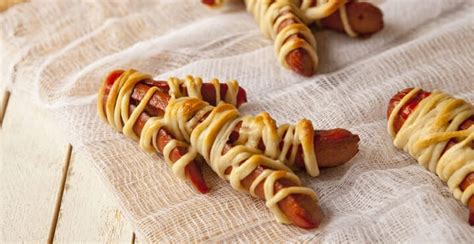 hot-dog-mummies-fun-halloween-appetizer image