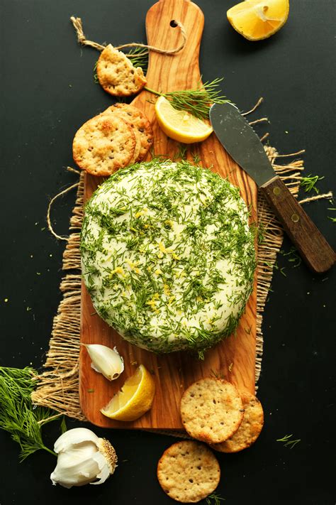 easy-garlic-herb-vegan-cheese-minimalist-baker image