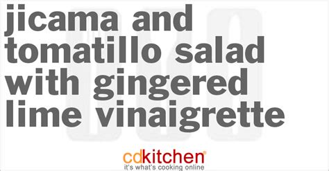 jicama-and-tomatillo-salad-with-gingered-lime image