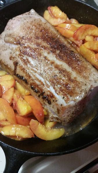 roast-pork-loin-with-peach-pan-jam-the-peach-truck image