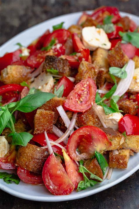 best-panzanella-recipe-tuscan-tomato-and-bread-salad image