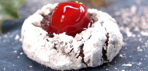chocolate-cherry-thumbprint-cookies-tiphero image