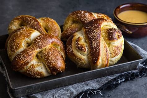 garlic-herb-baked-pretzels-recipe-food-fanatic image