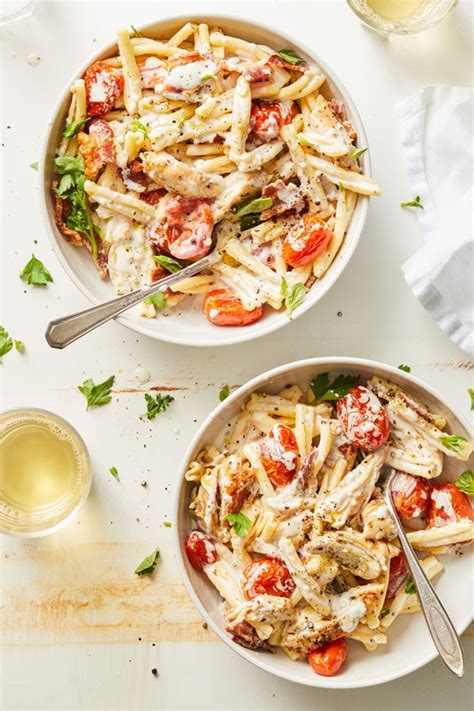 herb-roasted-chicken-and-cherry-tomato-carbonara image