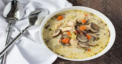 creamy-chicken-and-mushroom-soup image