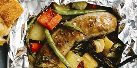 fire-roasted-sausage-and-vegetables-with-creamy-dijon image