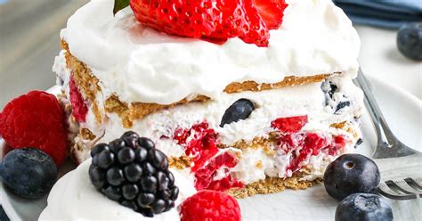 summer-berry-icebox-cake-recipe-easy-no-bake-dessert image