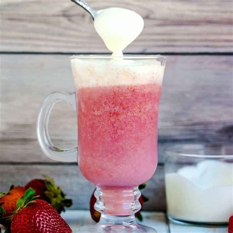 cream-cheese-foam-strawberry-smoothie image