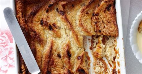 bread-and-butter-pudding-with-fruit-loaf-recipe-food image