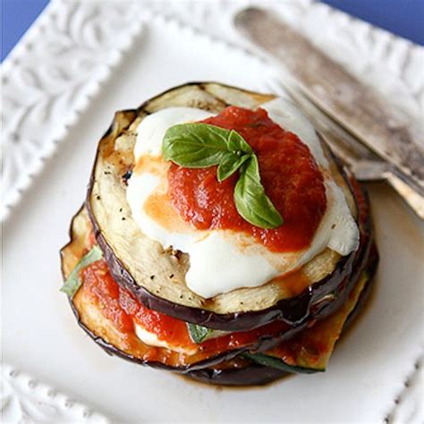 grilled-eggplant-parmesan-with-zucchini-vegetarian image