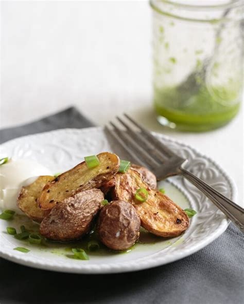 roasted-baby-potatoes-with-chive-oil-a-couple-cooks image