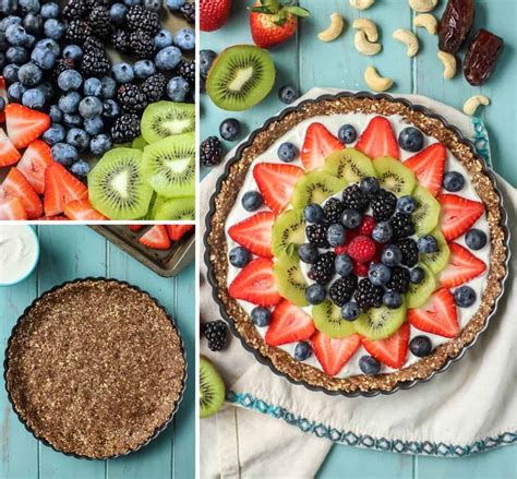 no-bake-greek-yogurt-fruit-tart-with-superfood-crust image