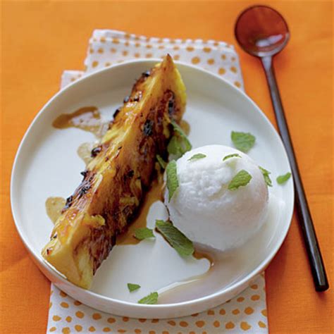 grilled-glazed-pineapple-with-coconut-sorbet image