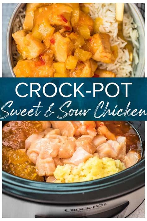 crock-pot-sweet-and-sour-chicken-4-ingredient-meal image
