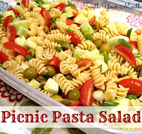 picnic-pasta-salad-south-your-mouth image