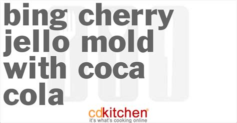bing-cherry-jello-mold-with-coca-cola image