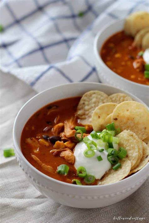 the-best-chicken-enchilada-soup-recipe-bellewood image