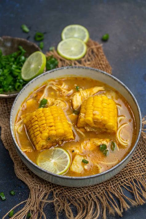 instant-pot-cuban-chicken-soup-recipe-video image